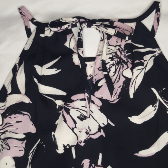 Banana Republic Factory Floral Halter Top, Medium - Picture 5 of 10